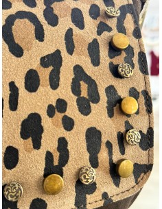 Bolso piel 100% tapa Leo