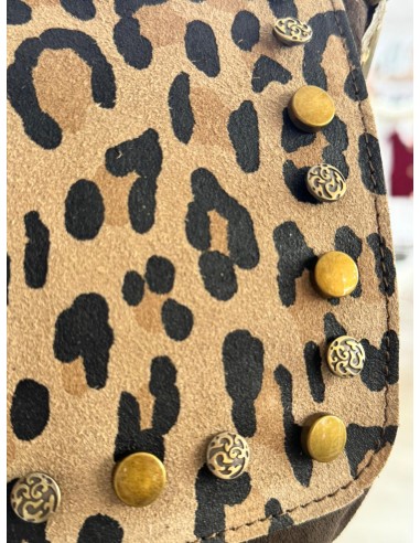 Bolso piel 100% tapa Leo